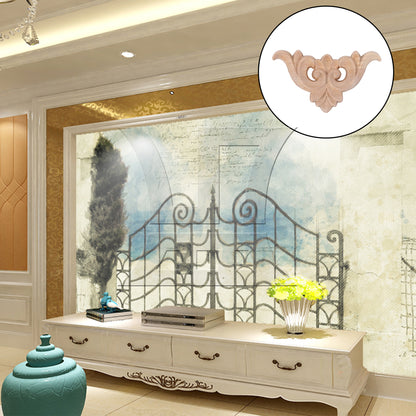 BQLZR Furniture Wooden Onlay Applique Frame 2.68" for Cabinet Dresser Wall