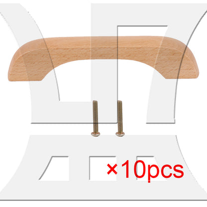 BQLZR Wood Furniture Pull Closet Drawer Knob 3.78" Hole Spacing for DIY Repair Part