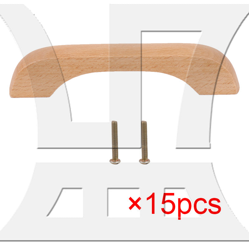 BQLZR Wood Furniture Pull Closet Drawer Knob 3.78" Hole Spacing for DIY Repair Part