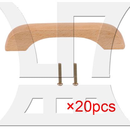 BQLZR Wood Furniture Pull Closet Drawer Knob 3.78" Hole Spacing for DIY Repair Part