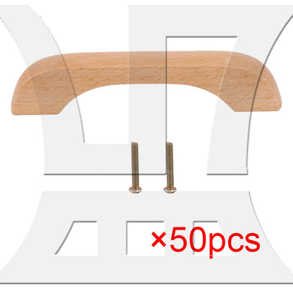 BQLZR Wood Furniture Pull Closet Drawer Knob 3.78" Hole Spacing for DIY Repair Part