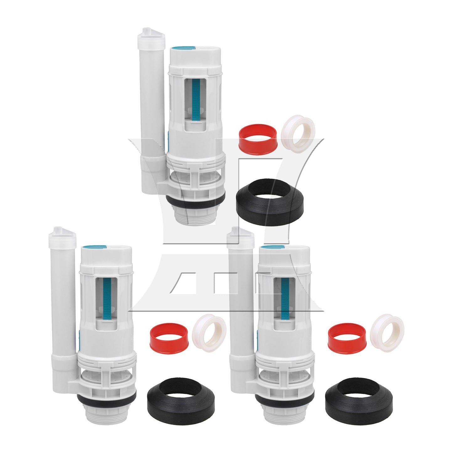 BQLZR  Replacement Set for Split Dual-Flush Toilet Valve 21cm