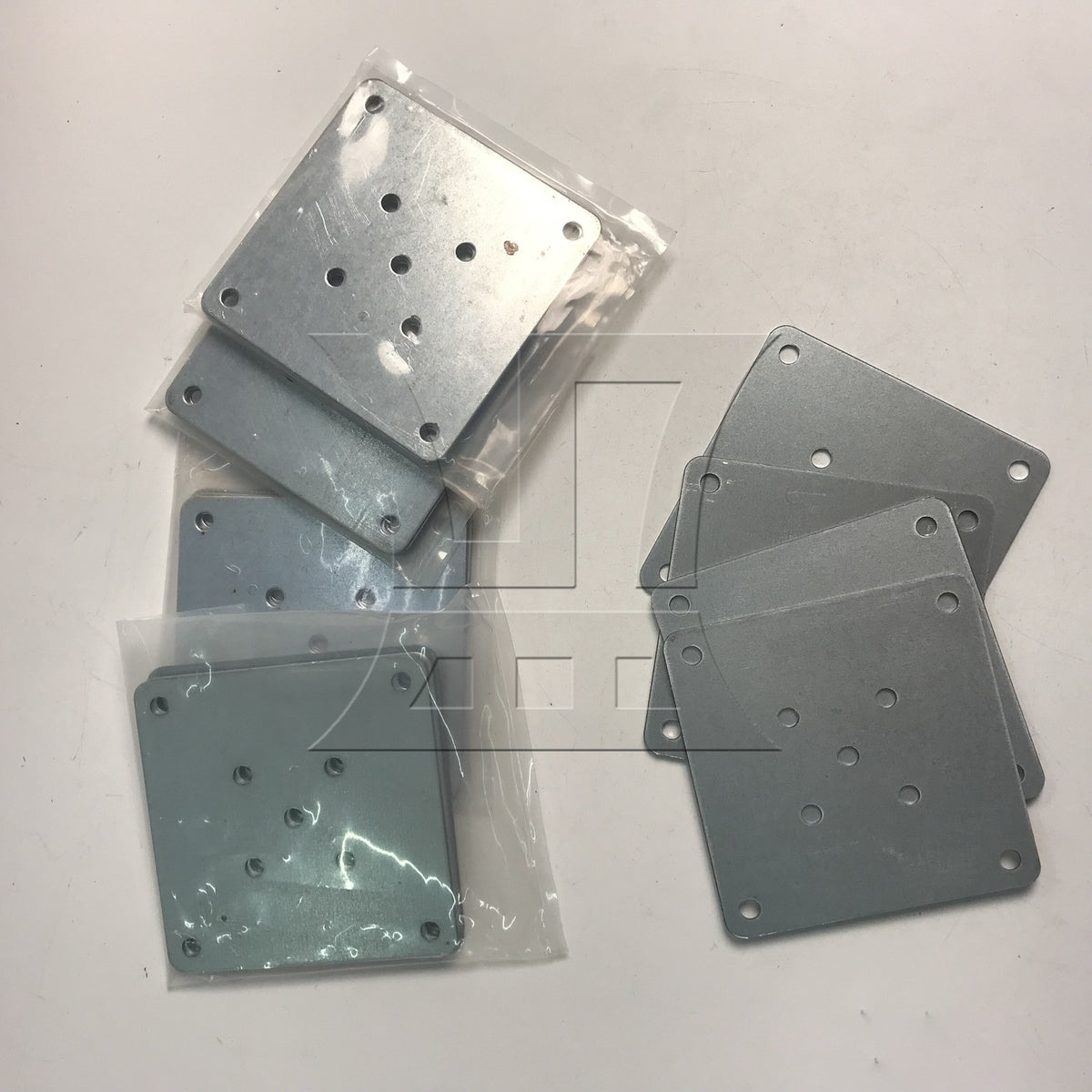 BQLZR 5sets Wooden Legs Mount Flat T Plate Connector 80x80x1.2mm Five Hole Design Extends Lifespan