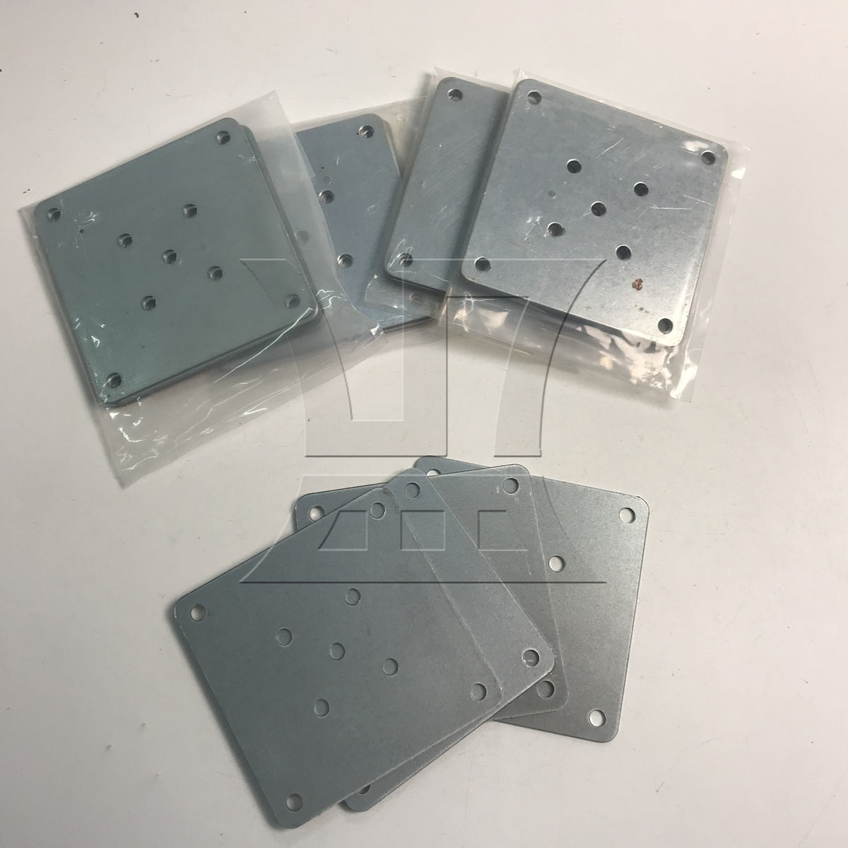 BQLZR 5sets Wooden Legs Mount Flat T Plate Connector 80x80x1.2mm Five Hole Design Extends Lifespan