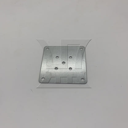 BQLZR 5sets Wooden Legs Mount Flat T Plate Connector 80x80x1.2mm Five Hole Design Extends Lifespan