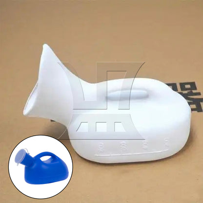BQLZR  Blue Large Capacity Men's Urinal Bedpans for Men & Patient 2000 ml