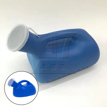 BQLZR  Blue Large Capacity Men's Urinal Bedpans for Men & Patient 2000 ml