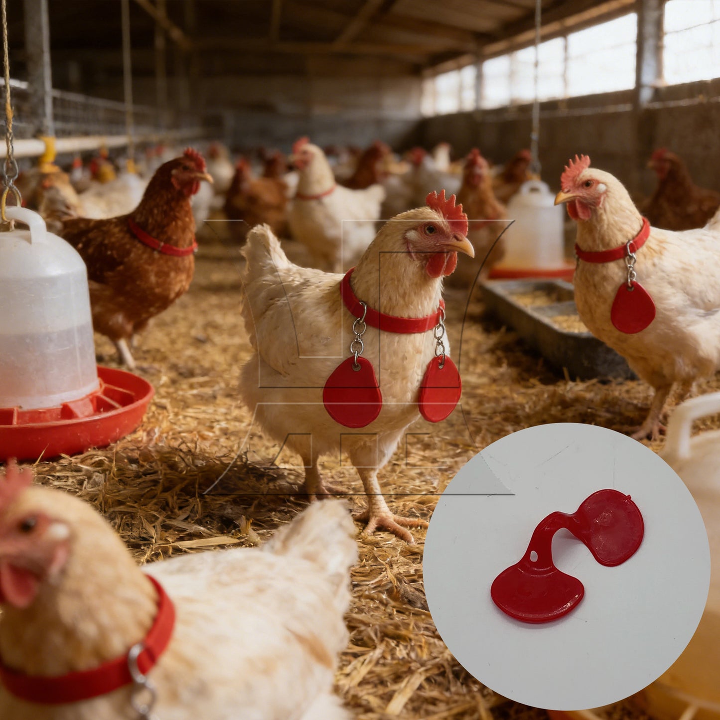 BQLZR  Creative Chicken Eye Glasses