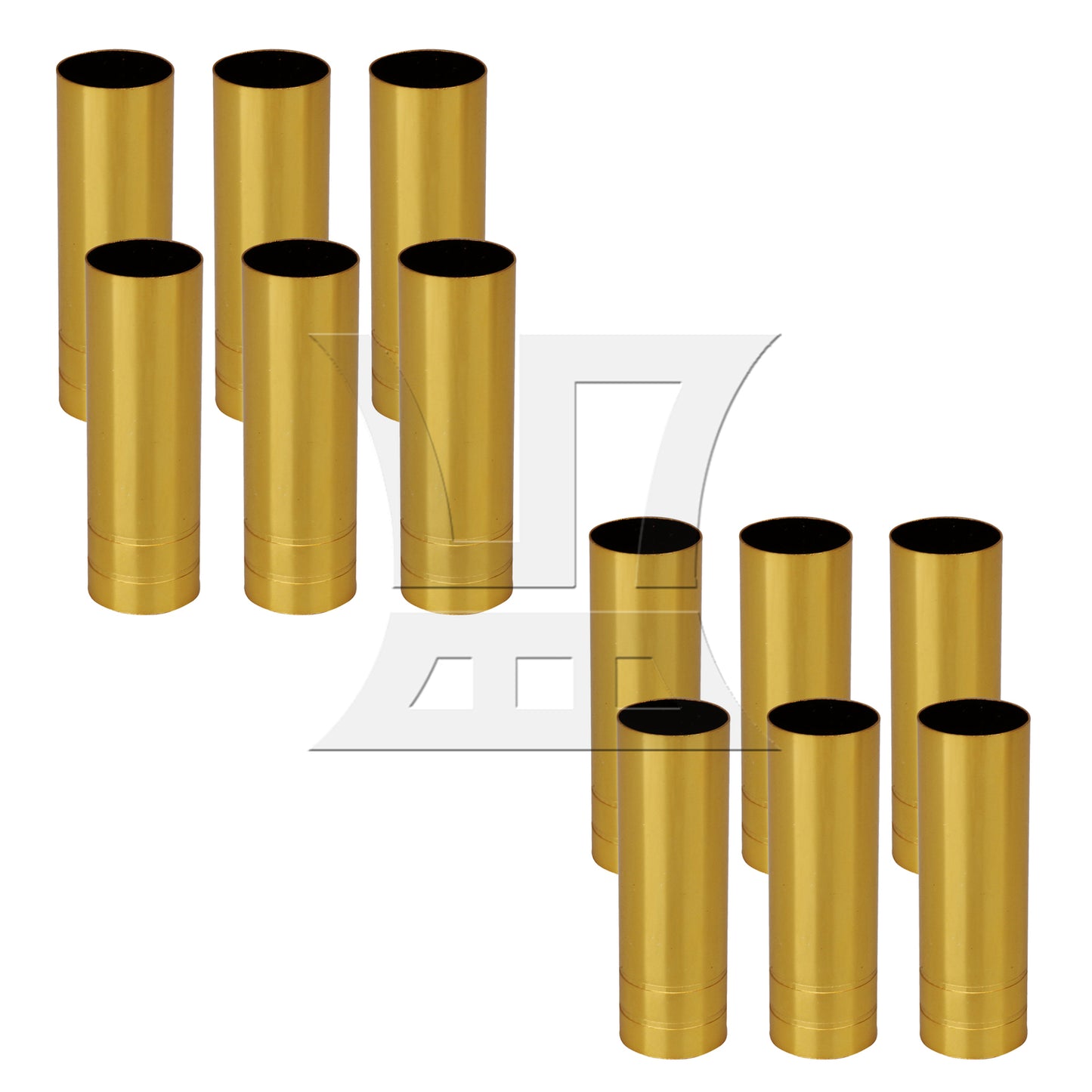 BQLZR  8CM High Gold Chandelier Socket Cover Candelabra Base E14