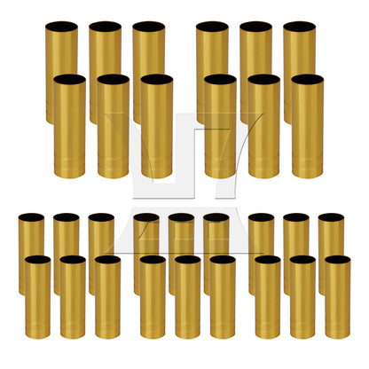 BQLZR  8CM High Gold Chandelier Socket Cover Candelabra Base E14