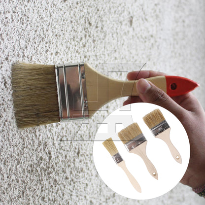 BQLZR Chip Paint Brush w/ Thickened Wood Handle for Home Decoration 1"