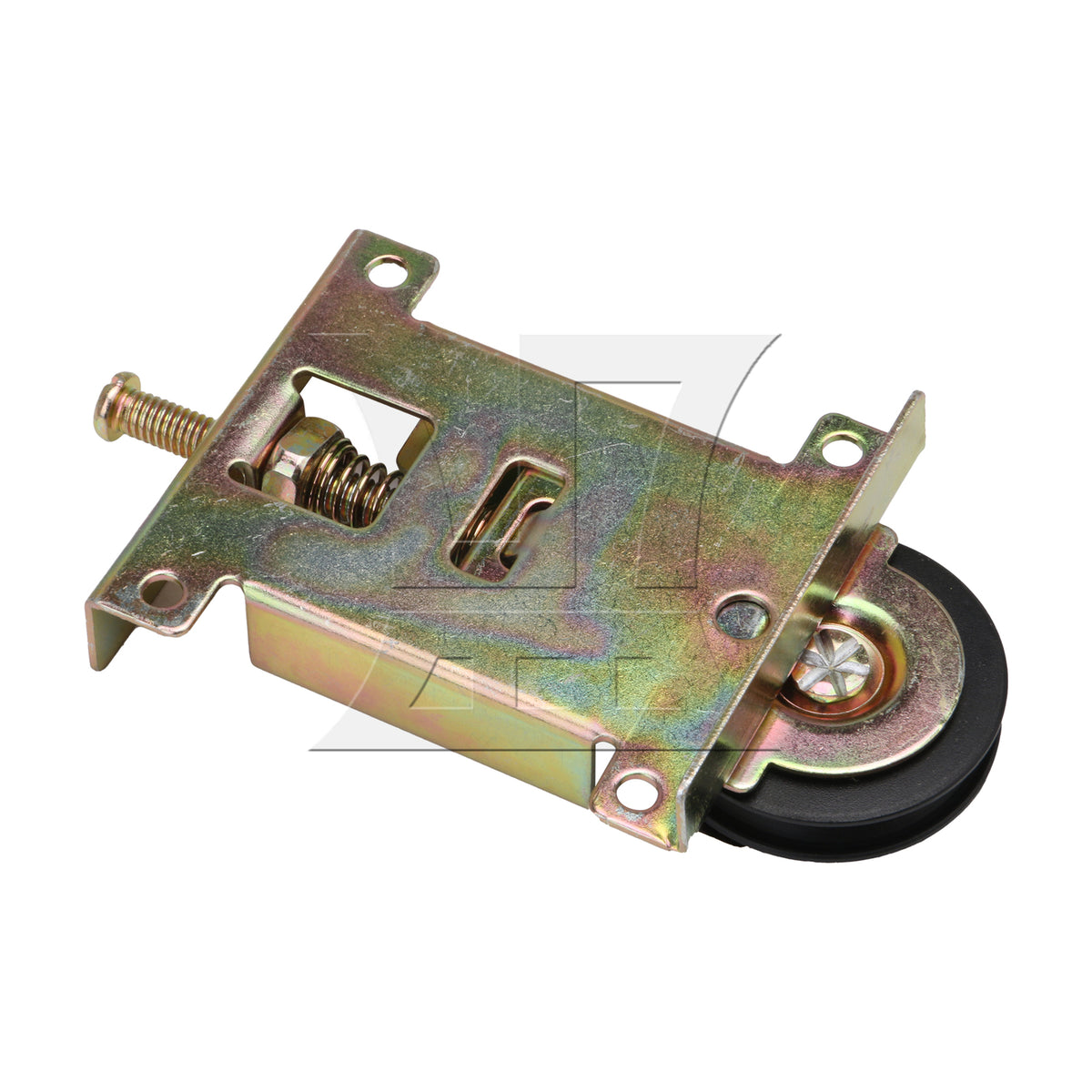 BQLZR  Zinc Plated Closet Sliding Door Housing Rollers Ball Bearing Assembly