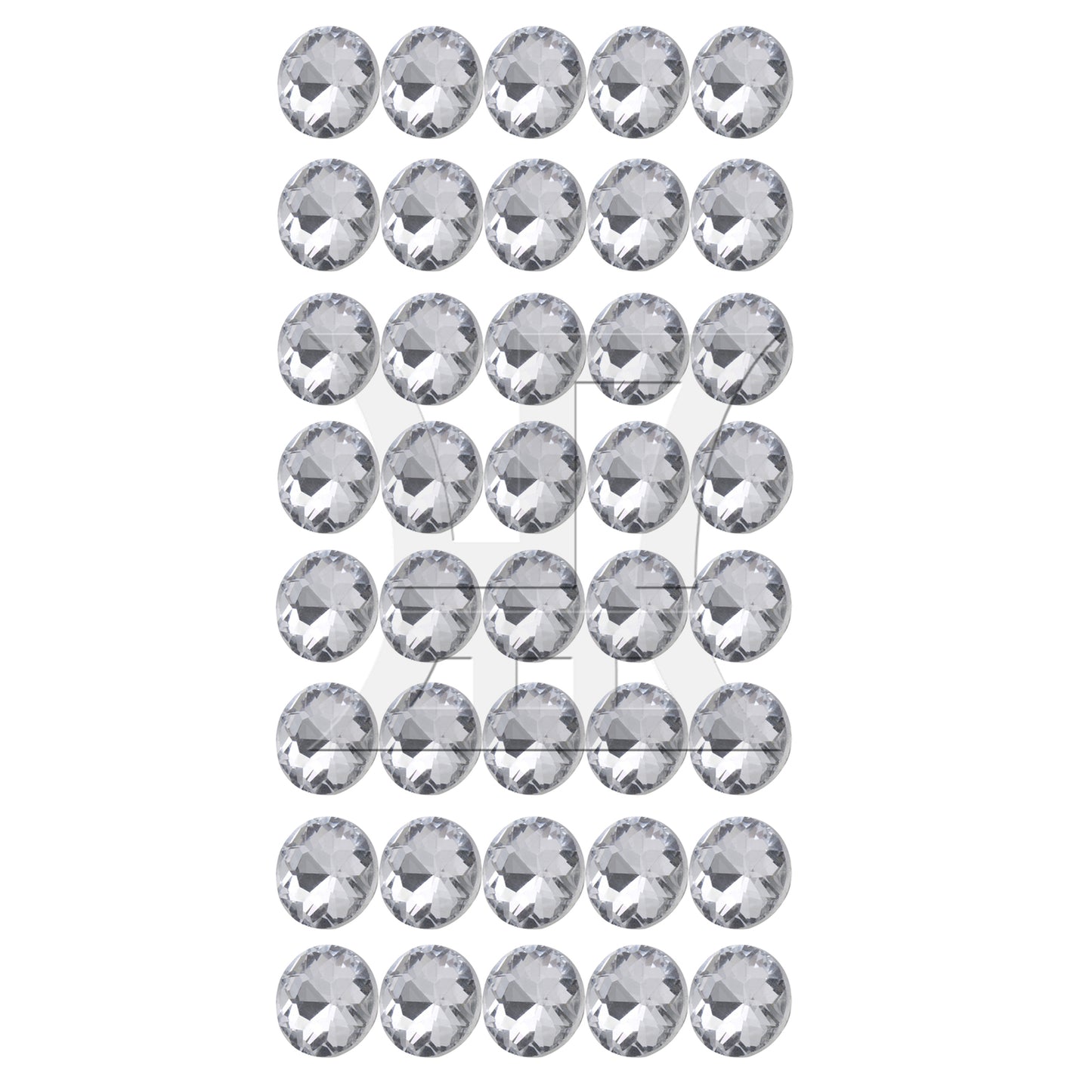 BQLZR  Rhinestone Sew On Upholstery Crystal Sofa Headboard Buttons 2cm Dia
