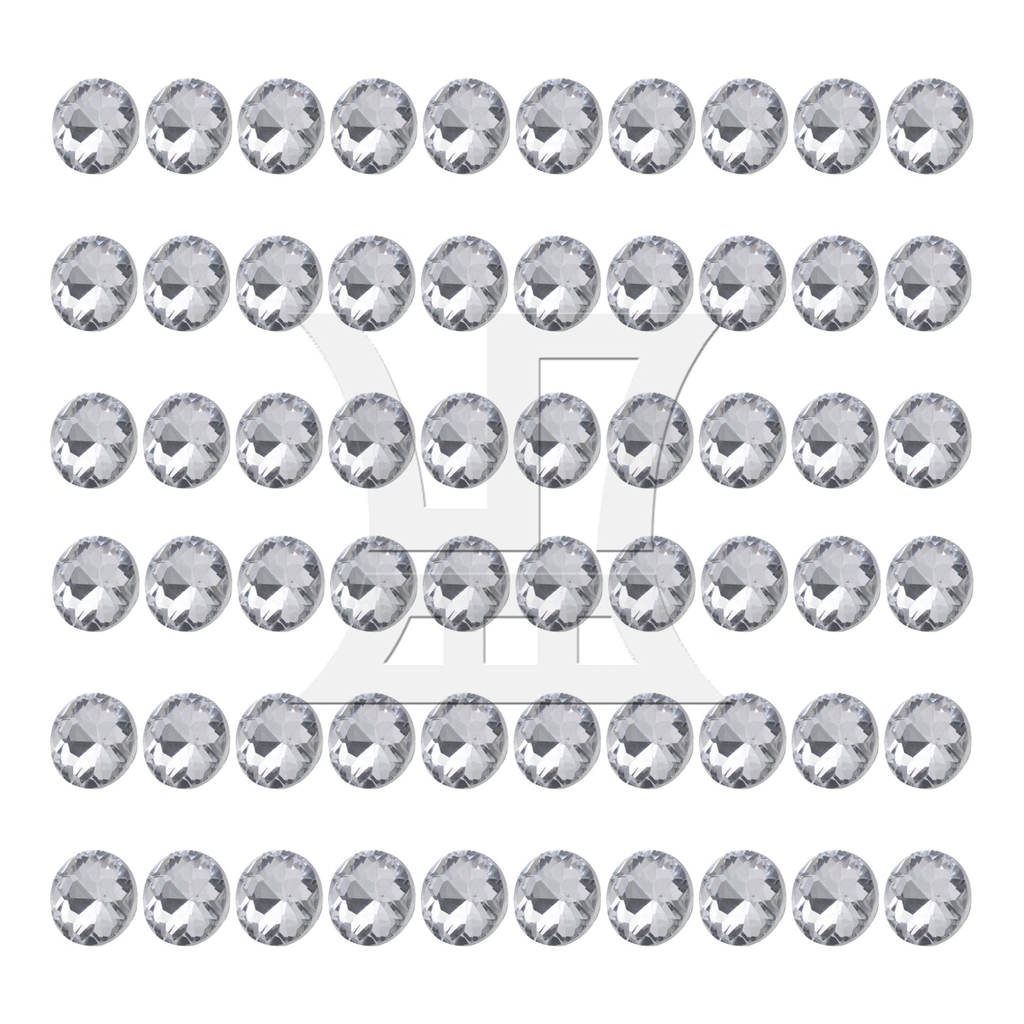 BQLZR  Rhinestone Sew On Upholstery Crystal Sofa Headboard Buttons 2cm Dia