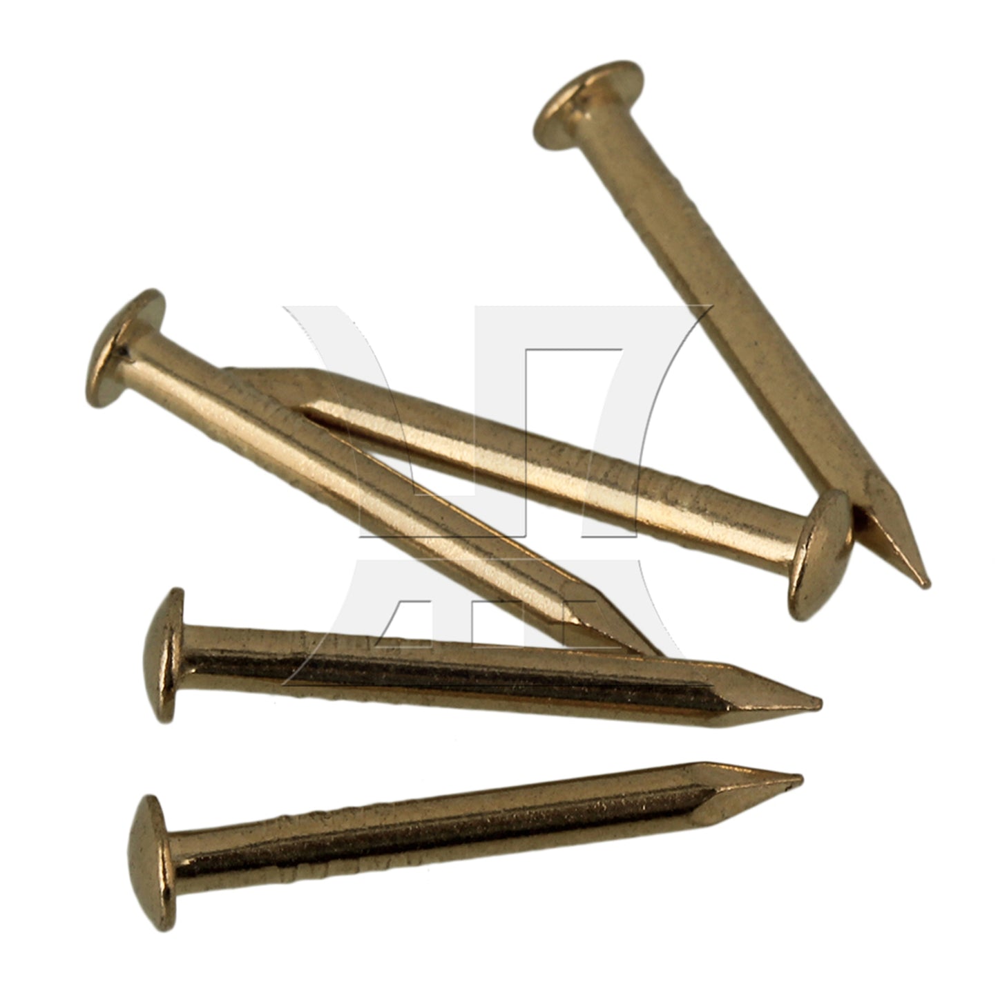 BQLZ 200 Pieces Copper Alloy Nails for Home Furniture Decorative Tool 0.59x0.12inch