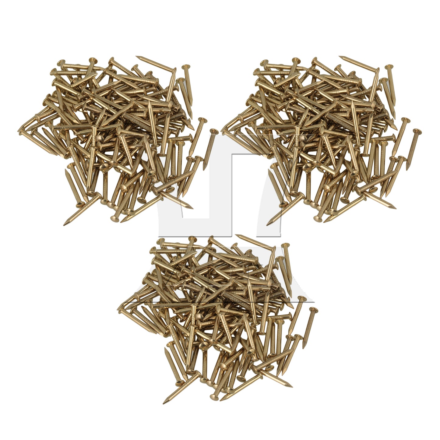 BQLZ 200 Pieces Copper Alloy Nails for Home Furniture Decorative Tool 0.59x0.12inch