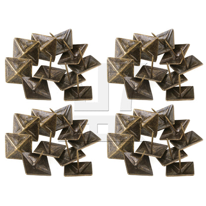 BQLZR  Vintage Upholstery Nails Bronze Tack 30 x 30mm Stud Furniture Hardware