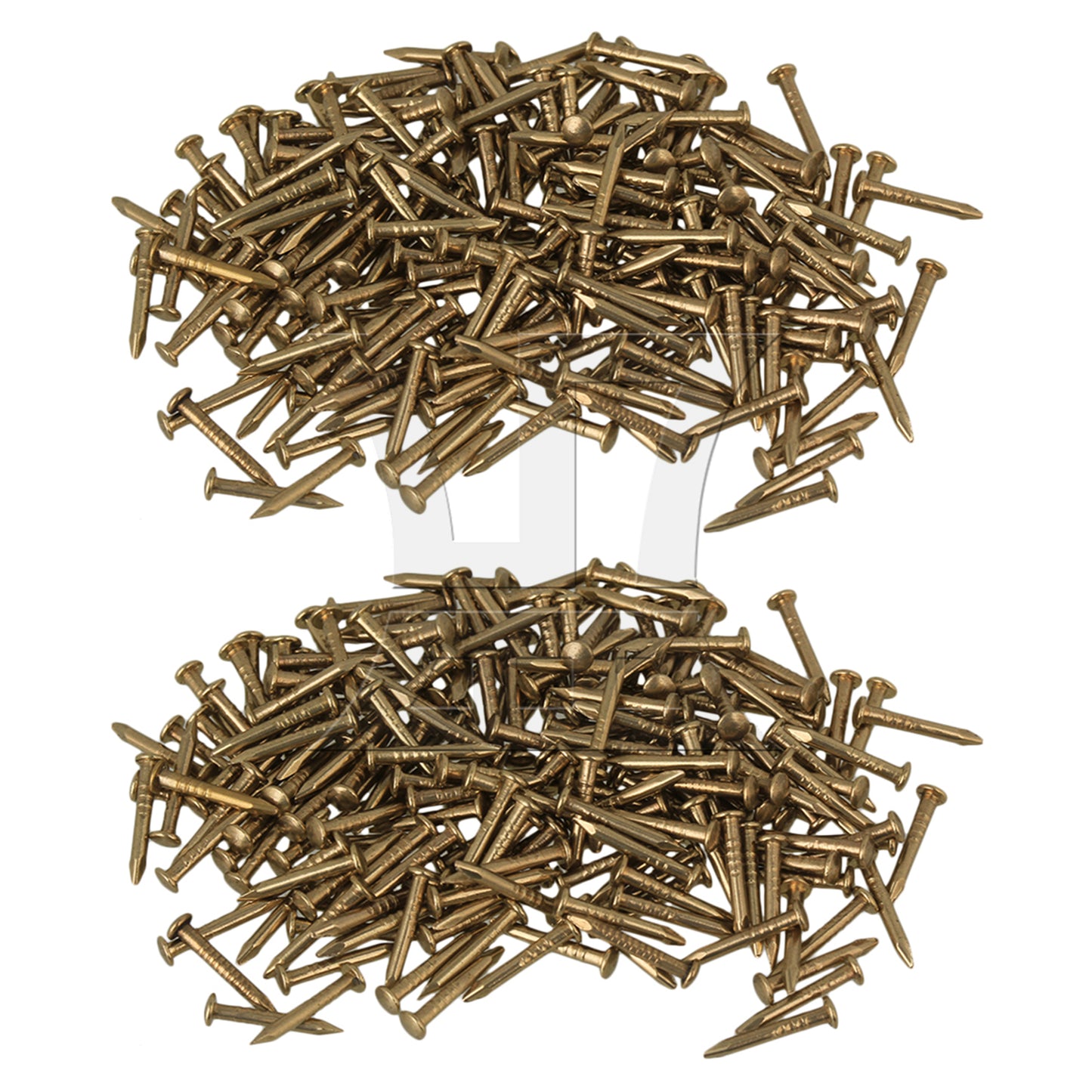 BQLZR Household Copper Furniture Miniature Nail with Round Head 10mm Pack of 100