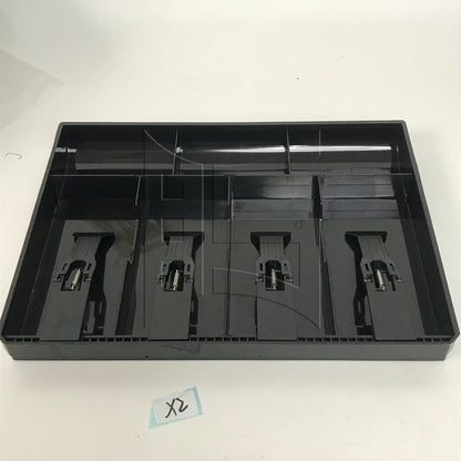BQLZR Plastic Bed Cap Holder Double Head Length 5cm Black for Diy Handmade Beds