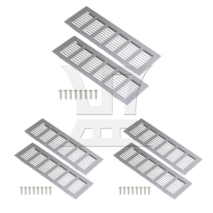 BQLZR  225mm Square Aluminum Ventilation Vent Grille for Cupboard Wardrobe