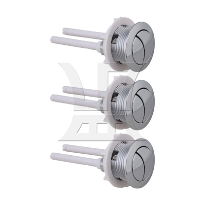 BQLZR Toilet Push Button Dual Flushing 38 mm Diameter with Adjustable Rod