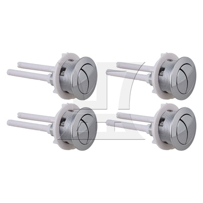 BQLZR Toilet Push Button Dual Flushing 38 mm Diameter with Adjustable Rod
