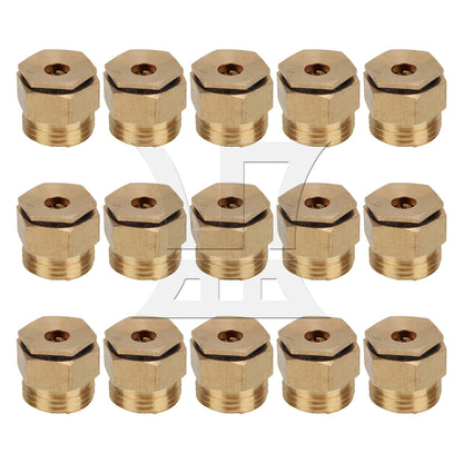 BQLZR Agricultural Brass Linear Spray Nozzle Parts BSP 1/2" Male Thread