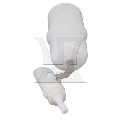 BQLZR 3PCS 2-point multi interface small float ball valve DN8 white