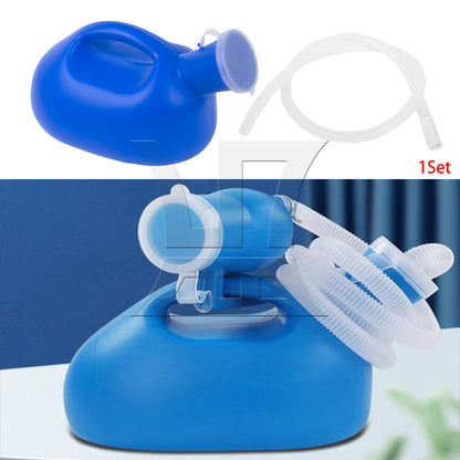 BQLZR White Urinals Hose 49.21 Inch Length Plastic for Portable Pee Bottles