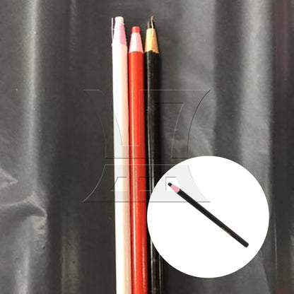 BQLZR 1 Set Of 2 Pieces Sewing Marking Pencils, Solid Wood Handles, For Leather Tools