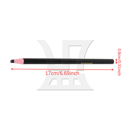 BQLZR 1 Set Of 2 Pieces Sewing Marking Pencils, Solid Wood Handles, For Leather Tools