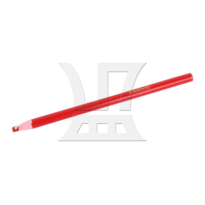 BQLZR 1 Set Of 2 Pieces Sewing Marking Pencils, Solid Wood Handle, For Leather Goods Red