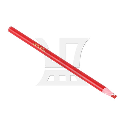 BQLZR 1 Set Of 2 Pieces Sewing Marking Pencils, Solid Wood Handle, For Leather Goods Red