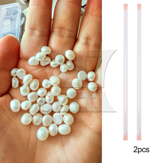 BQLZR 1 Set Of 2-Piece Sewing Storage Tubes, Good Sealing, Used To Store Beads