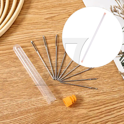 BQLZR 1 Set Of 2-Piece Sewing Storage Tubes, Good Sealing, Used To Store Beads