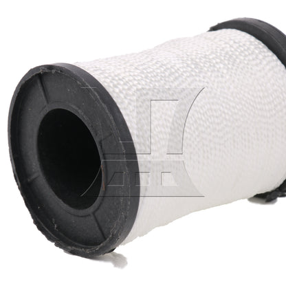 BQLZR 1 Set Of 20 Pieces White Nylon Stretch Thread, Strong And Flexible For Sewing Garments, With Large Eye Sewing Tool