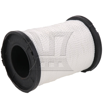 BQLZR 1 Set Of 20 Pieces White Nylon Stretch Thread, Strong And Flexible For Sewing Garments, With Large Eye Sewing Tool