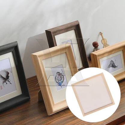 BQLZR Wooden Picture Frames, Made Of Solid Wood, For Personalized Decoration 11.81x11.81 Inches