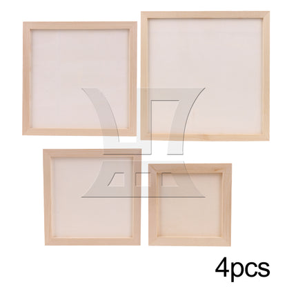 BQLZR Solid Wood Photo Picture Frame 8"x8" for Wall Hanging and Tabletop