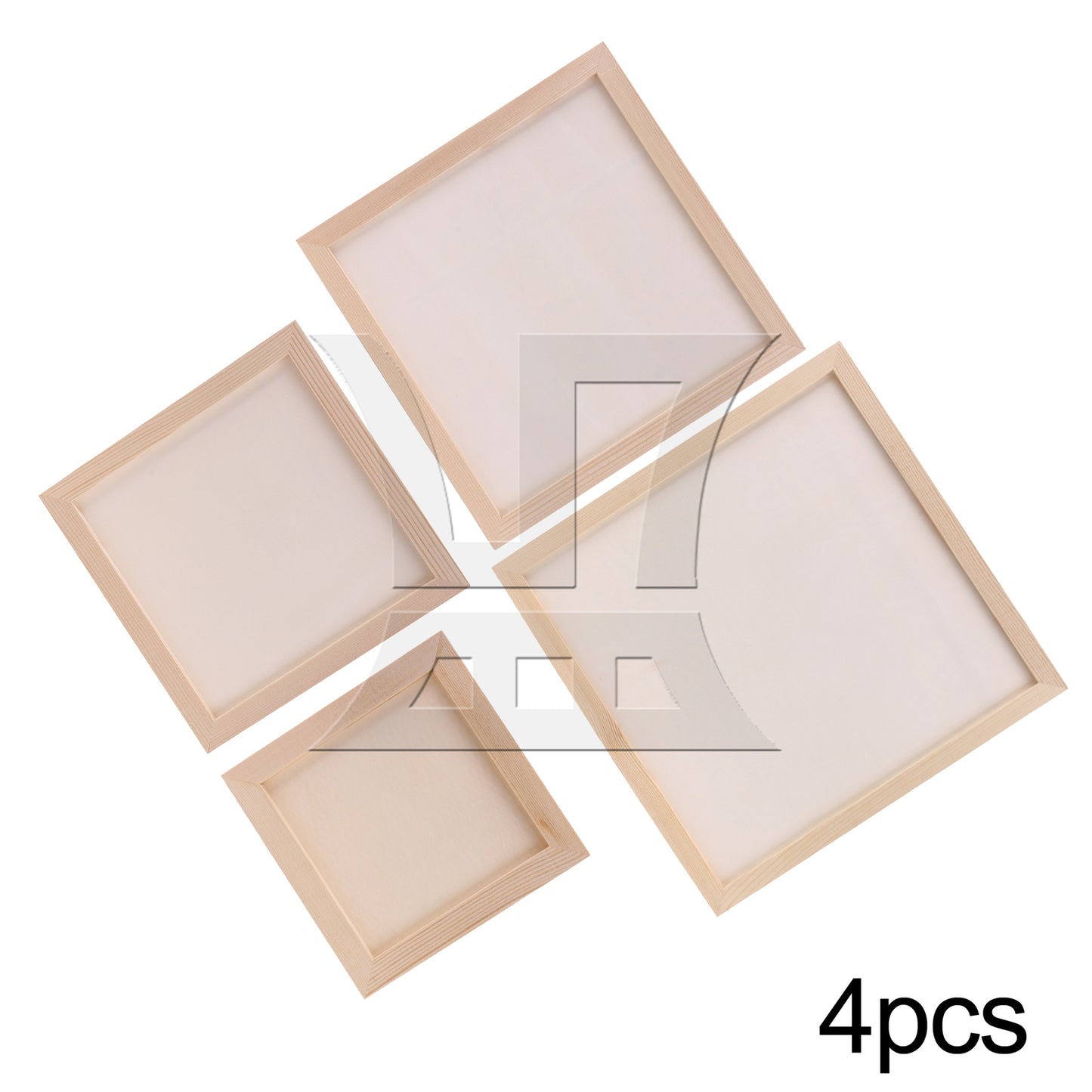 BQLZR Wooden Picture Frames, Made Of Solid Wood, For Personalized Decoration 11.81x11.81 Inches