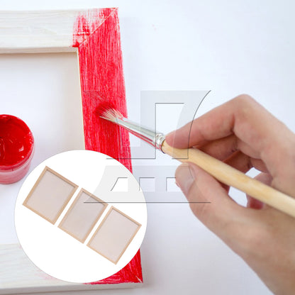 BQLZR 1 Set Of 3 Pieces Wooden Photo Frames, High Quality, For Desktop Display 7.87/9.84/11.81 Inches
