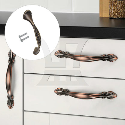 BQLZR Retro Cabinet Door Handles, Not Easy To Fade, 3.78 Inches For Kitchen