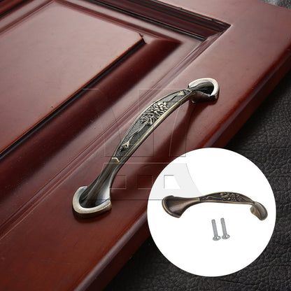 BQLZR Retro Cabinet Door Handles, Not Easy To Fade, 3.78 Inches For Kitchen
