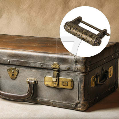 BQLZR Antique Combination Password Lock Suitable for Small Boxes