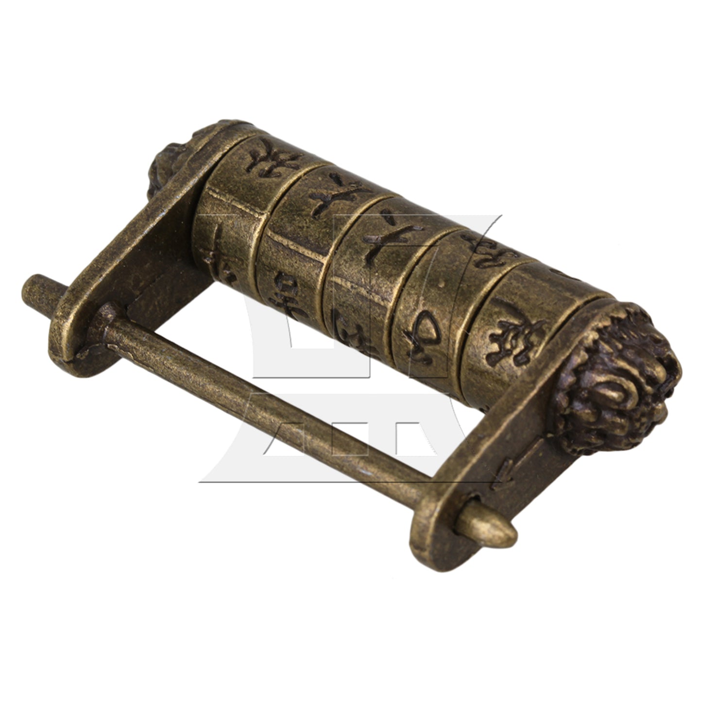 BQLZR Antique Combination Password Lock Suitable for Small Boxes