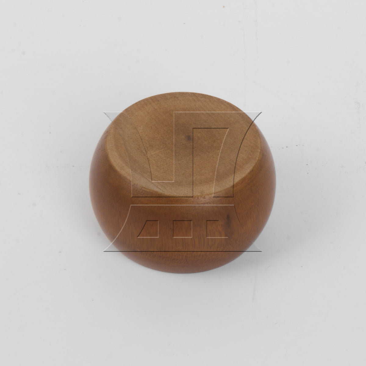 BQLZR 100pcs Round Cake-Shaped Furniture Feet, 4x6.8cm, Brown, Suitable For Tea Tables