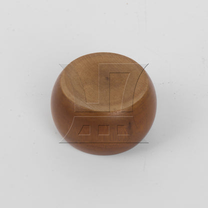 BQLZR 100pcs Round Cake-Shaped Furniture Feet, 4x6.8cm, Brown, Suitable For Tea Tables
