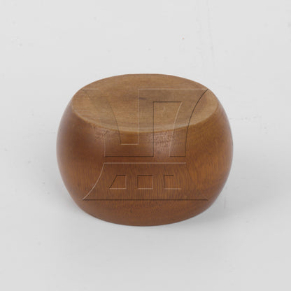 BQLZR 100pcs Round Cake-Shaped Furniture Feet, 4x6.8cm, Brown, Suitable For Tea Tables