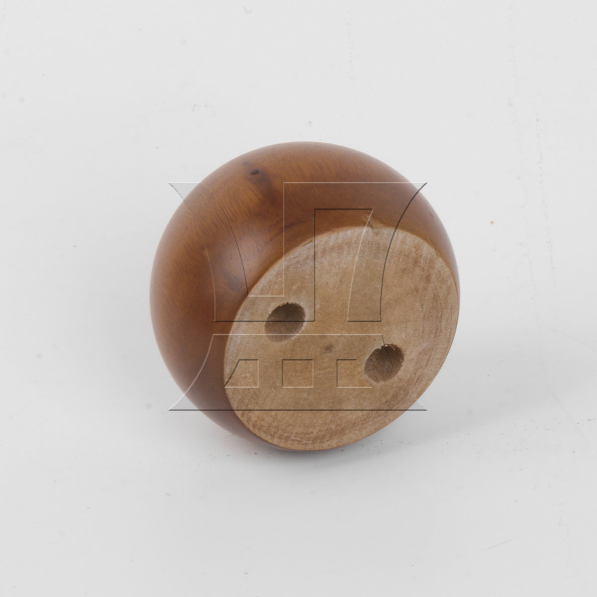 BQLZR 100pcs Round Cake-Shaped Furniture Feet, 4x6.8cm, Brown, Suitable For Tea Tables