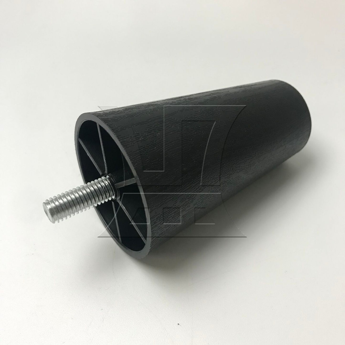BQLZR Plastic Trapezoidal Sofa Leg 40x60x100mm Black for Sofa Legs and Tv Cabinet Legs